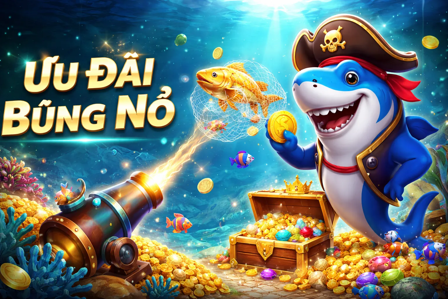 Thế giới bắn cá sống động tại LK68